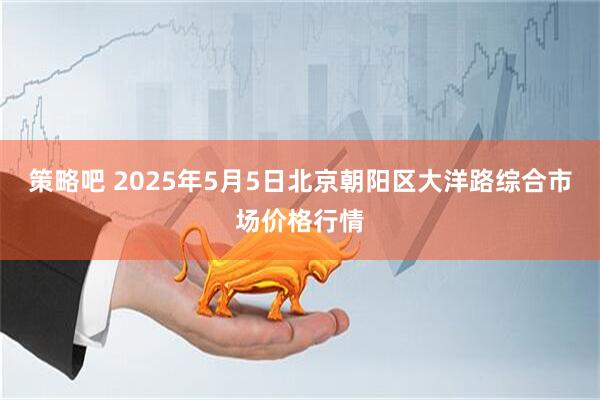 策略吧 2025年5月5日北京朝阳区大洋路综合市场价格行情
