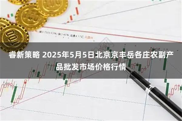 睿新策略 2025年5月5日北京京丰岳各庄农副产品批发市场价格行情