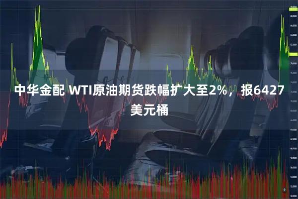 中华金配 WTI原油期货跌幅扩大至2%，报6427美元桶